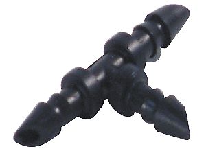 1/4 inch Barbed Tee, 5pk