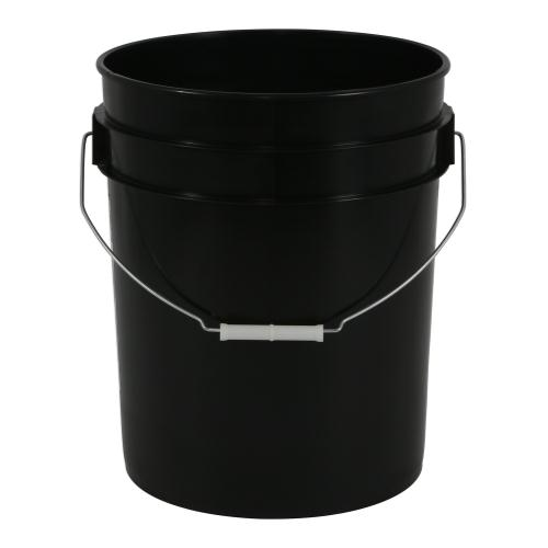 Bucket Black 5 Gal. With Handle & No Lid 