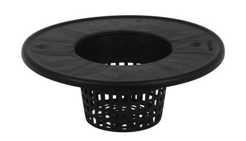 Bucket Black Lid With  6" Net Pot