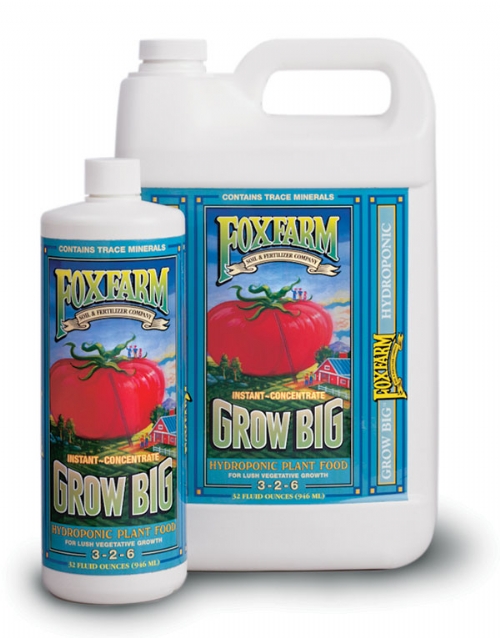 FoxFarm Grow Big, 3-2-6  32oz (hydroponic)