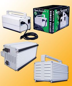 SUN SYSTEM #01 400W HPS 120V BALLAST ONLY